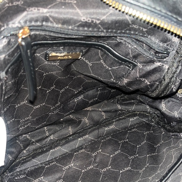 Aldo Quilted Black Backpack - Picture 5 of 6